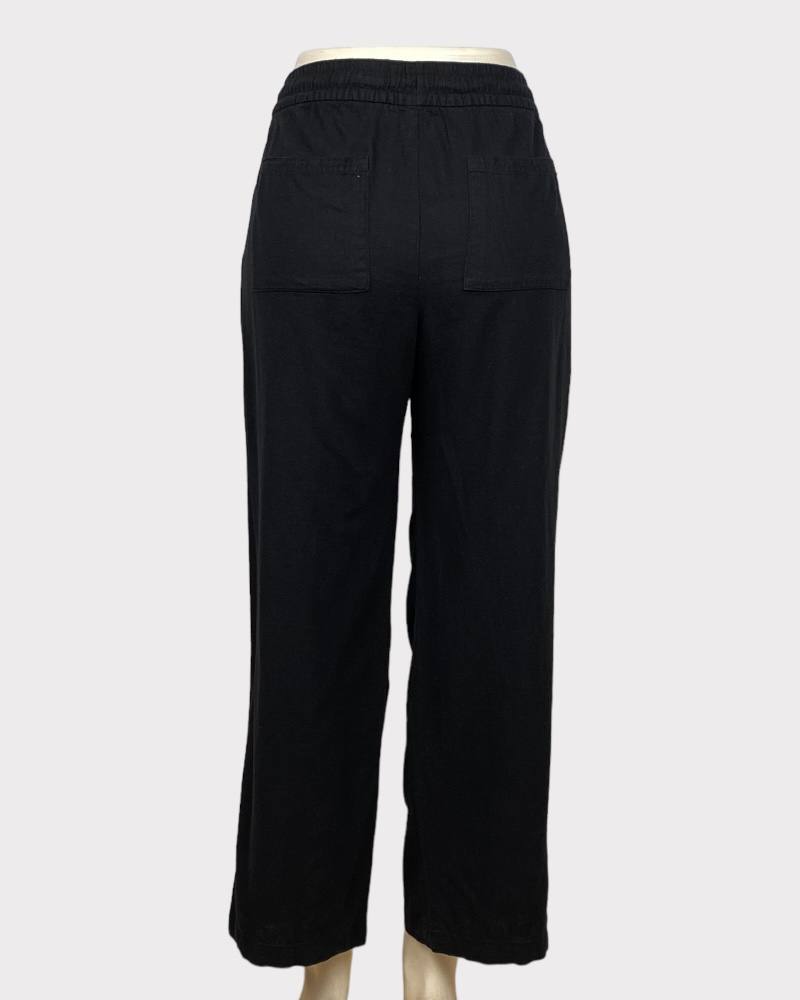 Old Navy Black Ladies Linen Pant