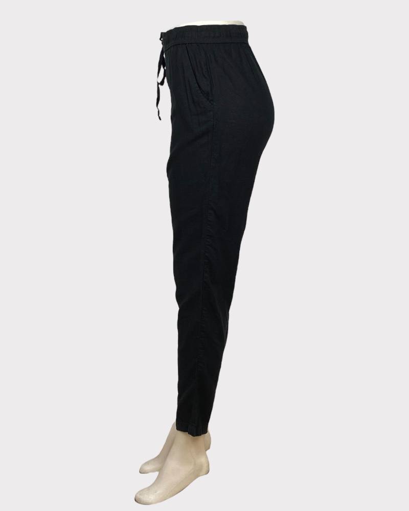 Serra Plain Ladies Linen Pant