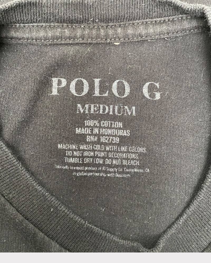 Polo G Black Vintage T-shirt ( M )