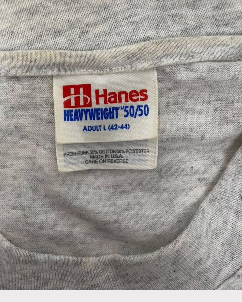 Hanes T36 Heavy Weight Vintage T-shirt ( L )