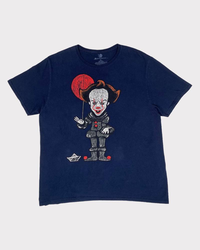 ITT-shirt Stephen King's 2017 Pennywise The Clown Vintage T-shirt ( XL )