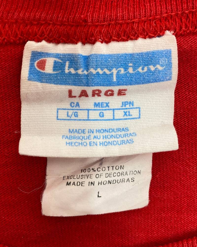 Champion Plain Red American Apparel ( L )