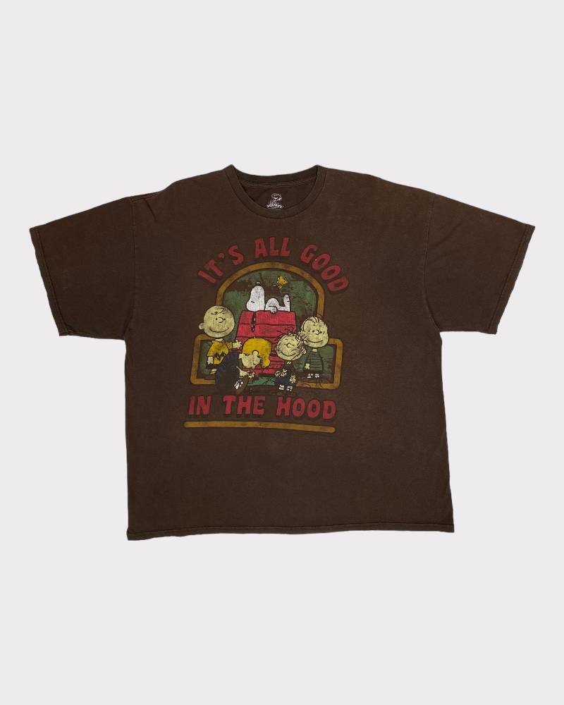 Peanuts 2011 World Wide Vintage T-shirt (2XL )