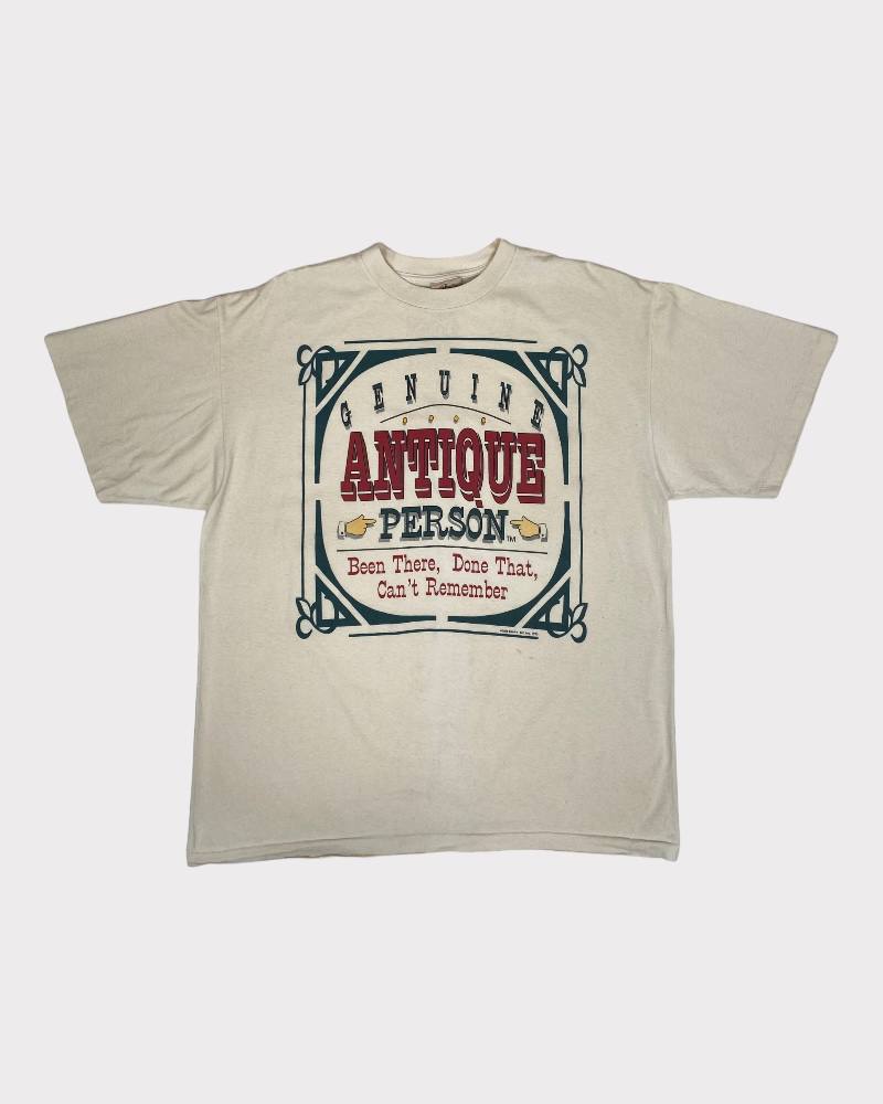 Vintage Genuine Antique Person T-shirt