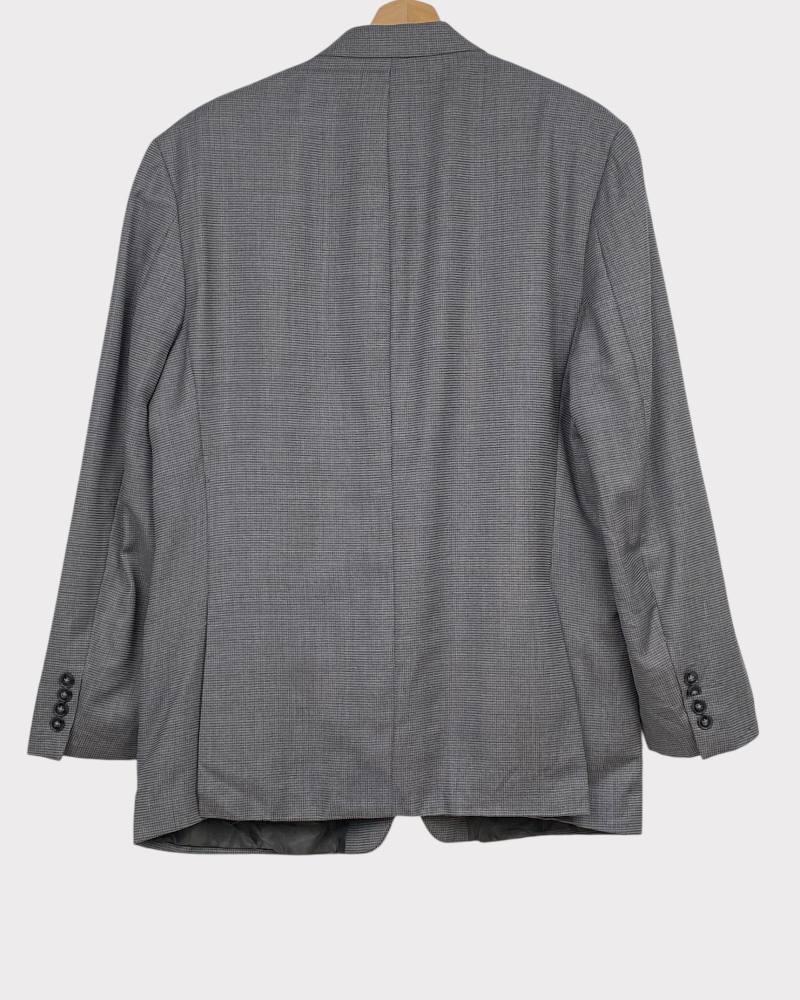 Calvin Klein Gray Check Blazer