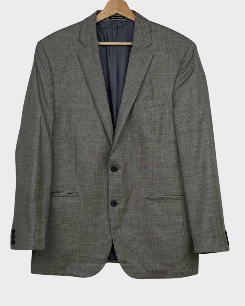 Wool Check Blazer