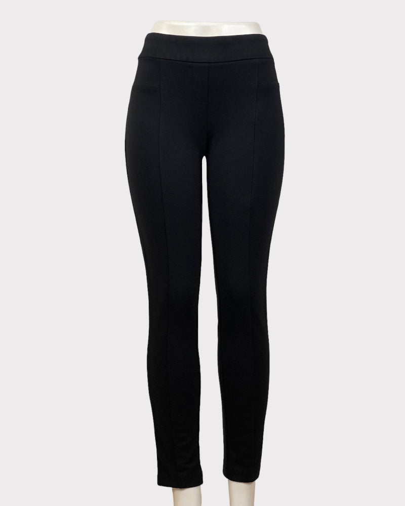 Hilary Radley Black Skinny Pants/Pant Leggings (M)