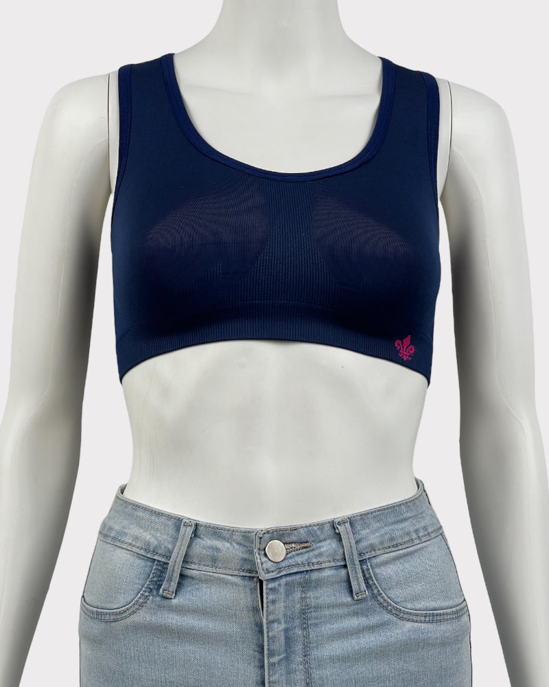 Blue Sports Bra (XS)