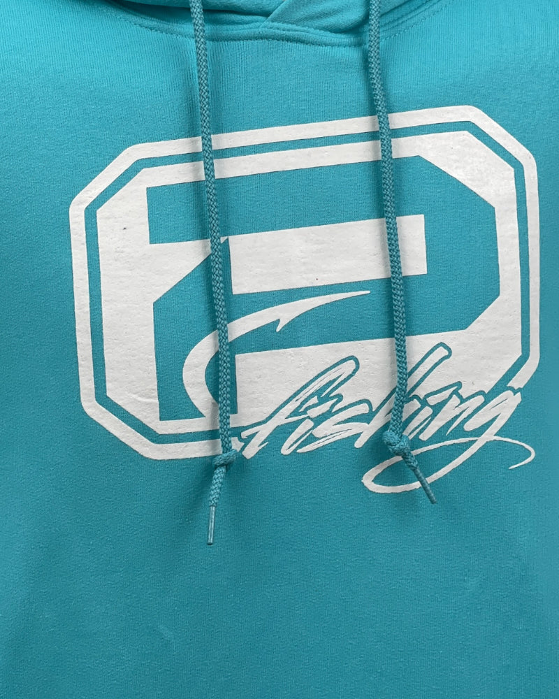 Oversized Turquoise Hoodie (L)