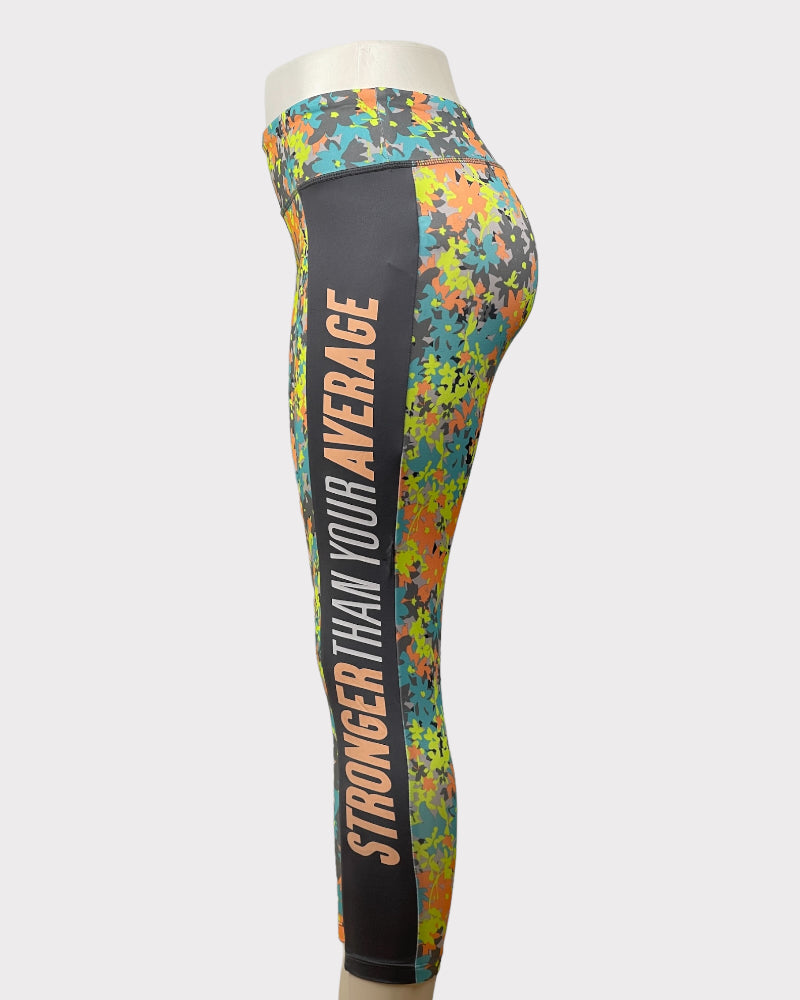 Energie Floral Print Leggings (M)