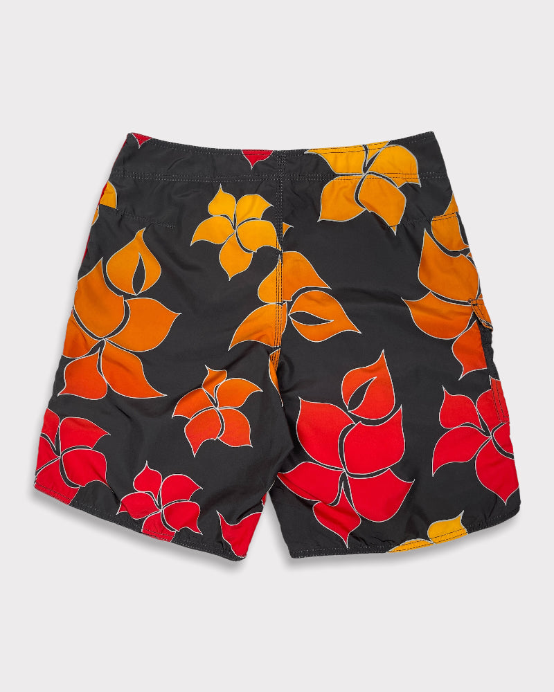 Men’s Black, Orange, Red Swimming Shorts (W34-W35)