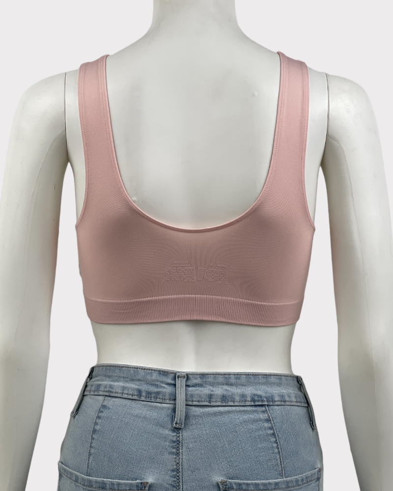 Auden Light Pink Seamless Bralette (S)