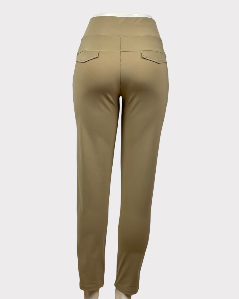 Generic Beige Skinny Pants/Pants Leggings (M)