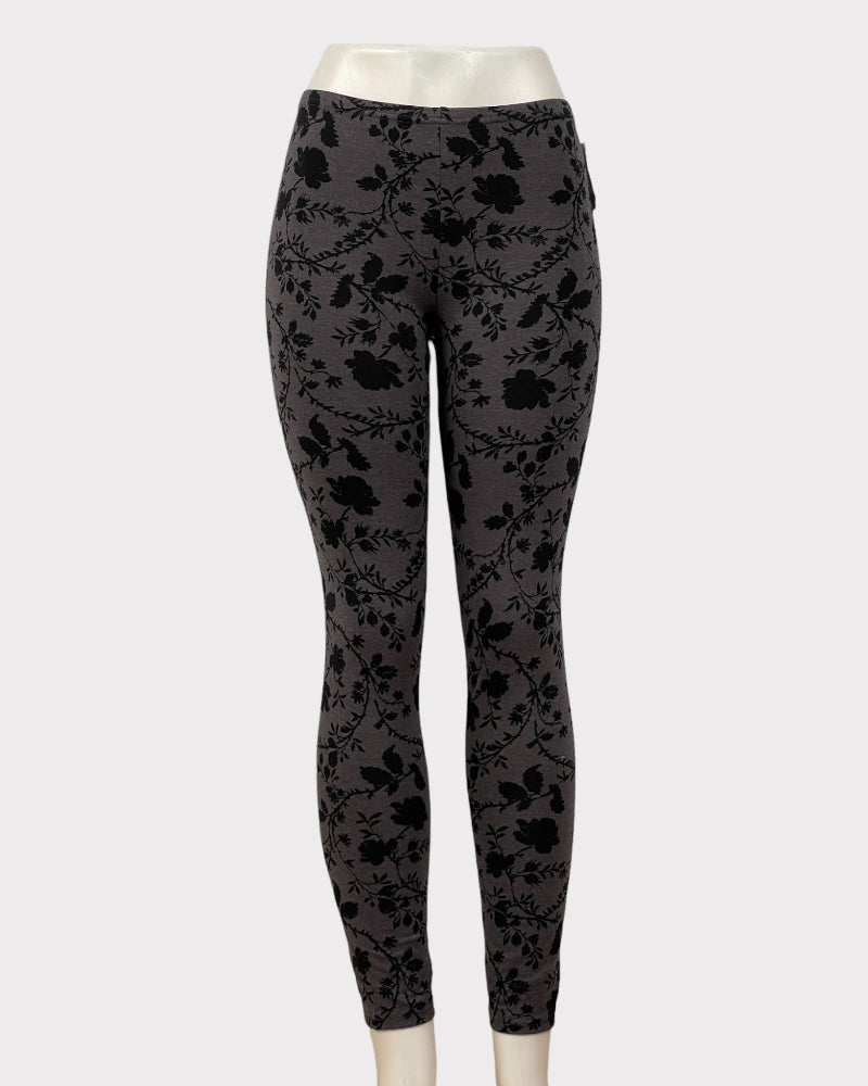 Leaf Print Leggings (XL)