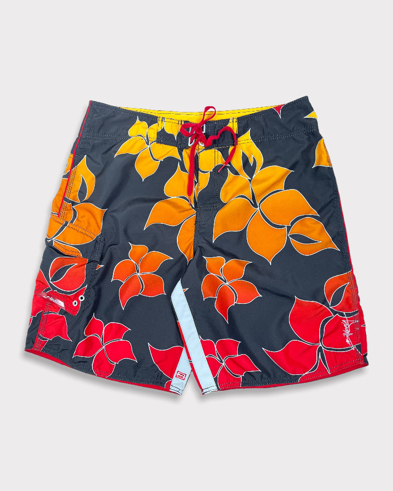 Men’s Black, Orange, Red Swimming Shorts (W34-W35)