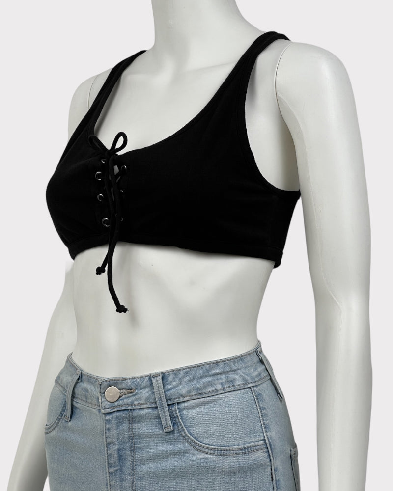 Chaser Black Bralette (L)