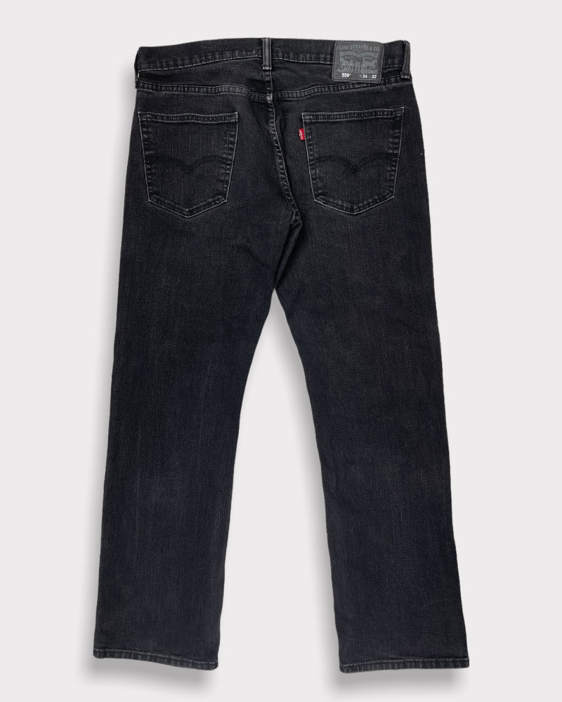 Levi’s Men’s 559 Black Jeans (W34)