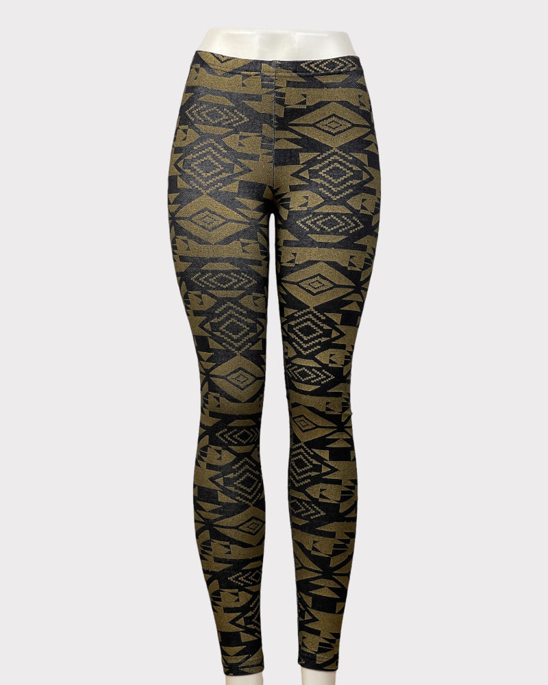 Xhilaration Printed Leggings (S)