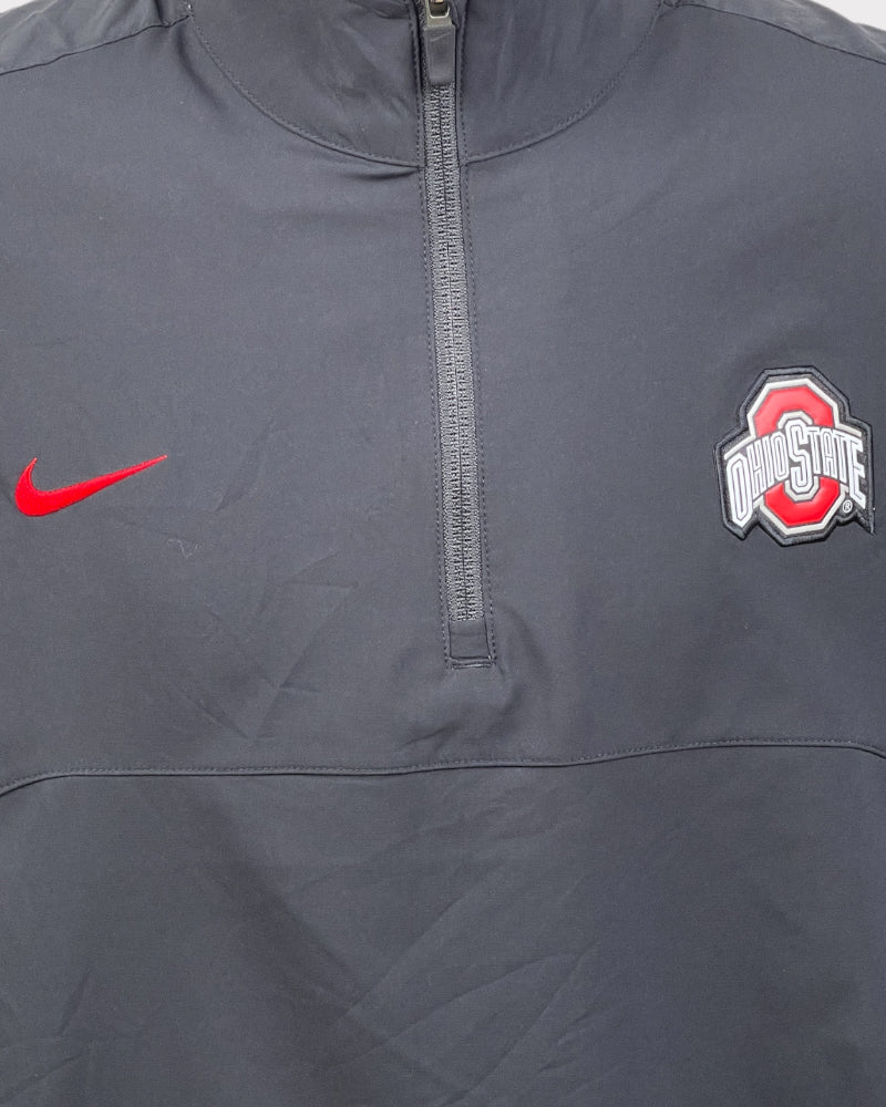 Nike Dri-Fit Quarter Zip Pull Over Ohio State Jacket (L)