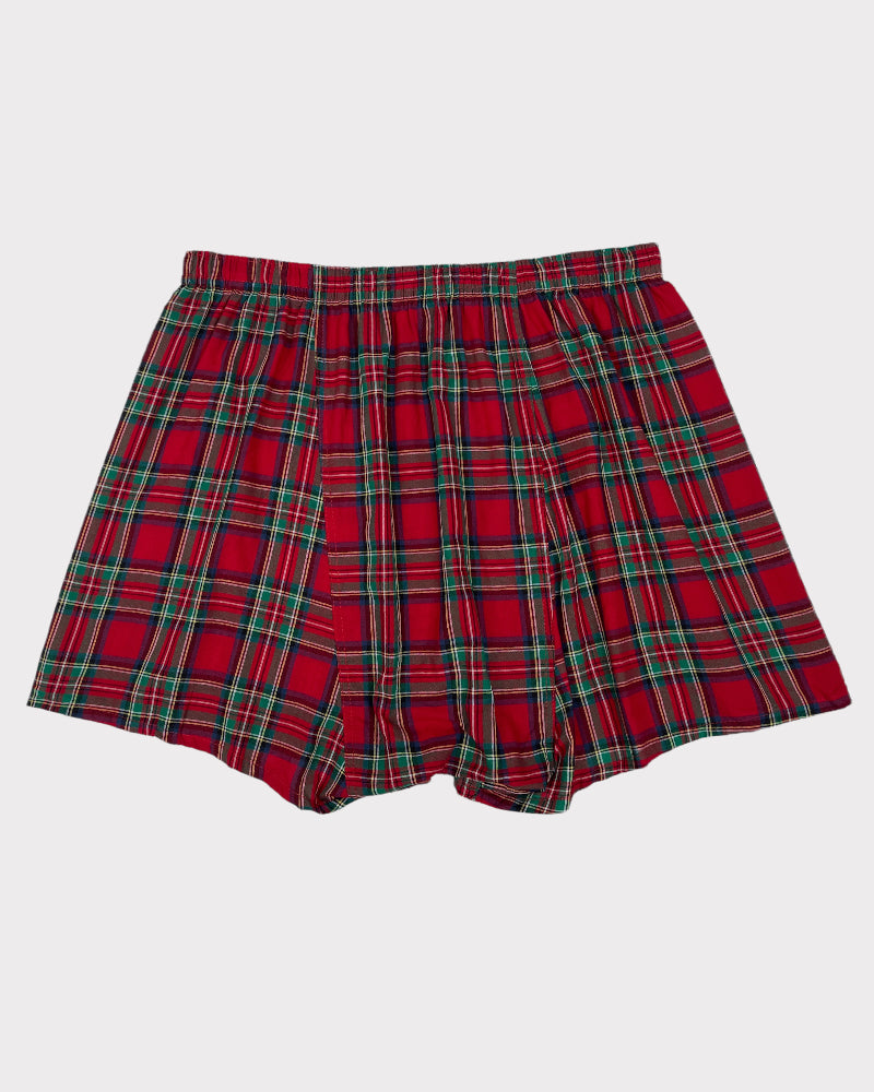 Hanes Red Printed Boxers (L)