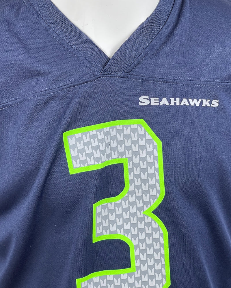 NFL Team Apparel Seahawks Jersey #3 Wilson (XL)