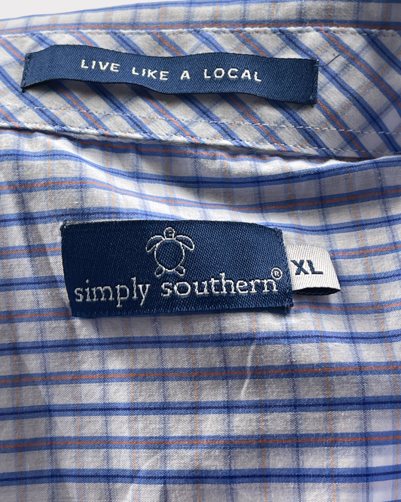 Simply Southern Check Shirt (XL)