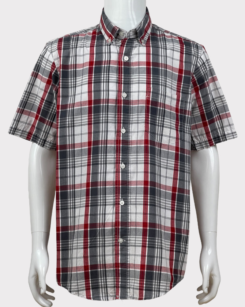 George Short Sleeve Check Shirt (M)