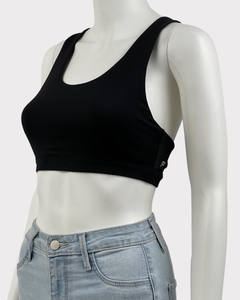 Fabletics Black Sports Bra (XS)