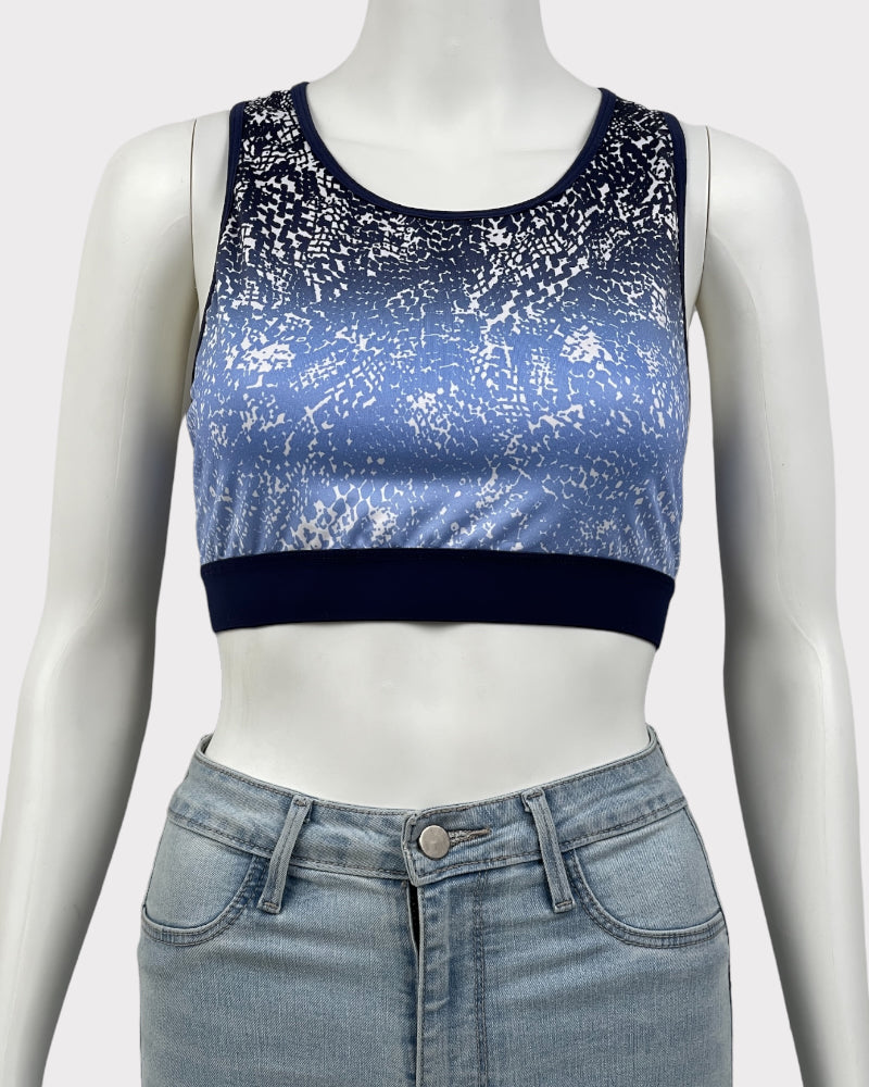 Blue Ombre Sports Bra (L)