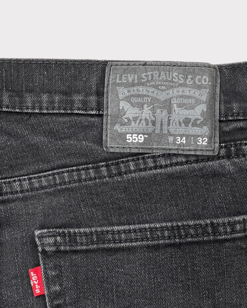 Levi’s Men’s 559 Black Jeans (W34)