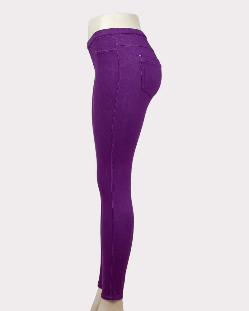 Hue Purple Pant Leggings (S)