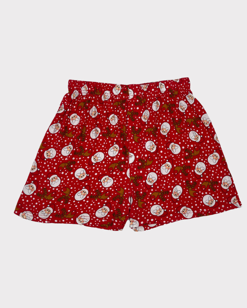 EA Red Christmas Print Boxers (M)