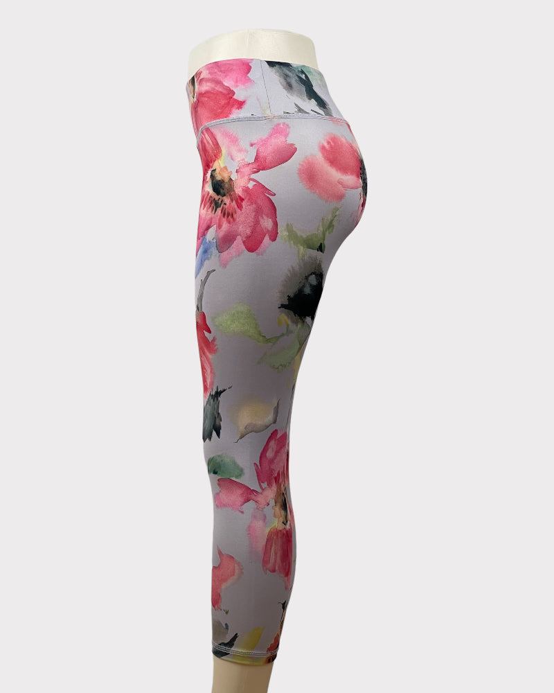 Jockey Floral Print Leggings (M)