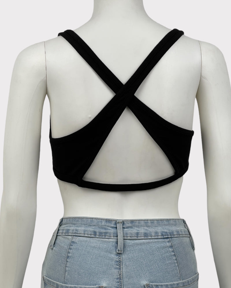 Chaser Black Bralette (L)