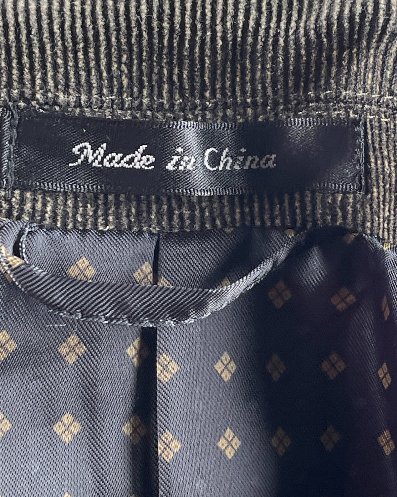 Chaps Green-Brown Wool blazer