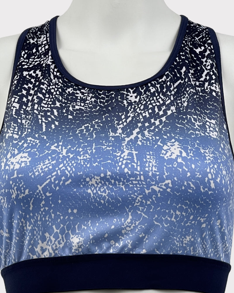 Blue Ombre Sports Bra (L)