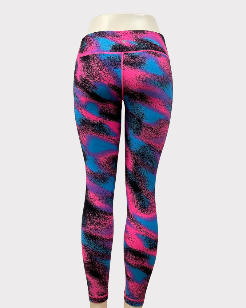 90 Degree By Reflex Multi-Colored Leggings (XS)