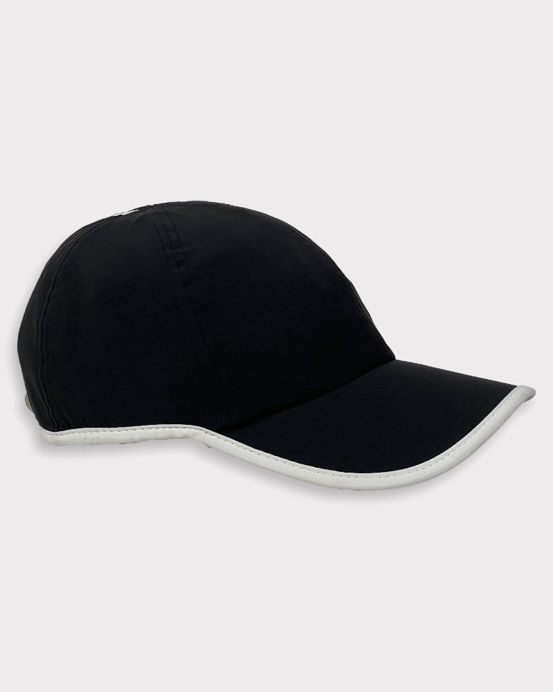 Brooks Black Running Cap (Adjustable)