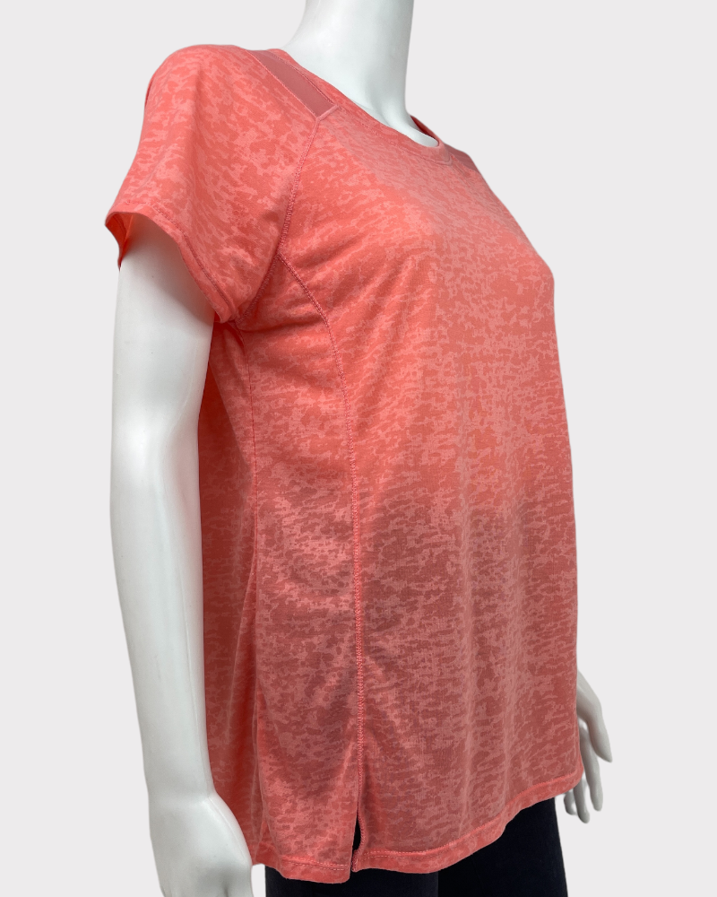 ClimateRight Coral Short-Sleeve Active Top (M)