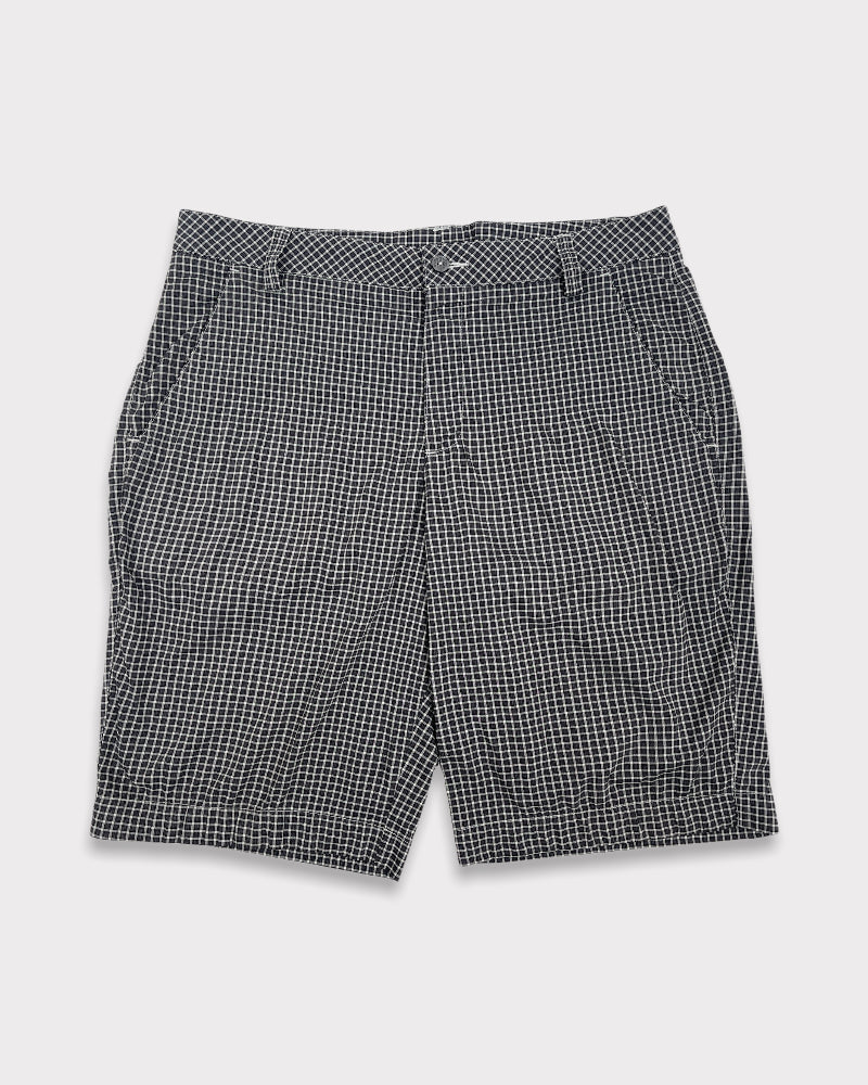 Puma Men's Grey Check Shorts (W36)