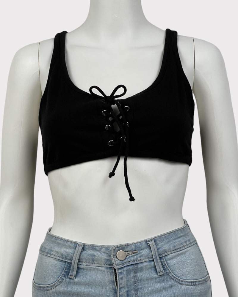 Chaser Black Bralette (L)