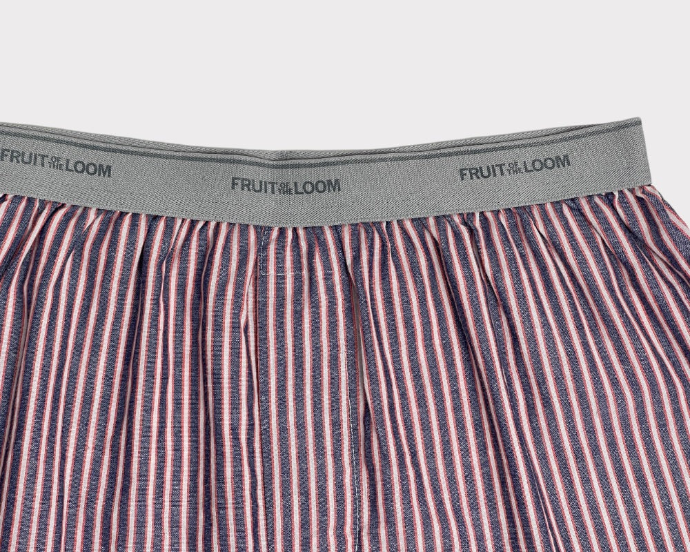 Fruit Of The Loom Striped Boxers (M)