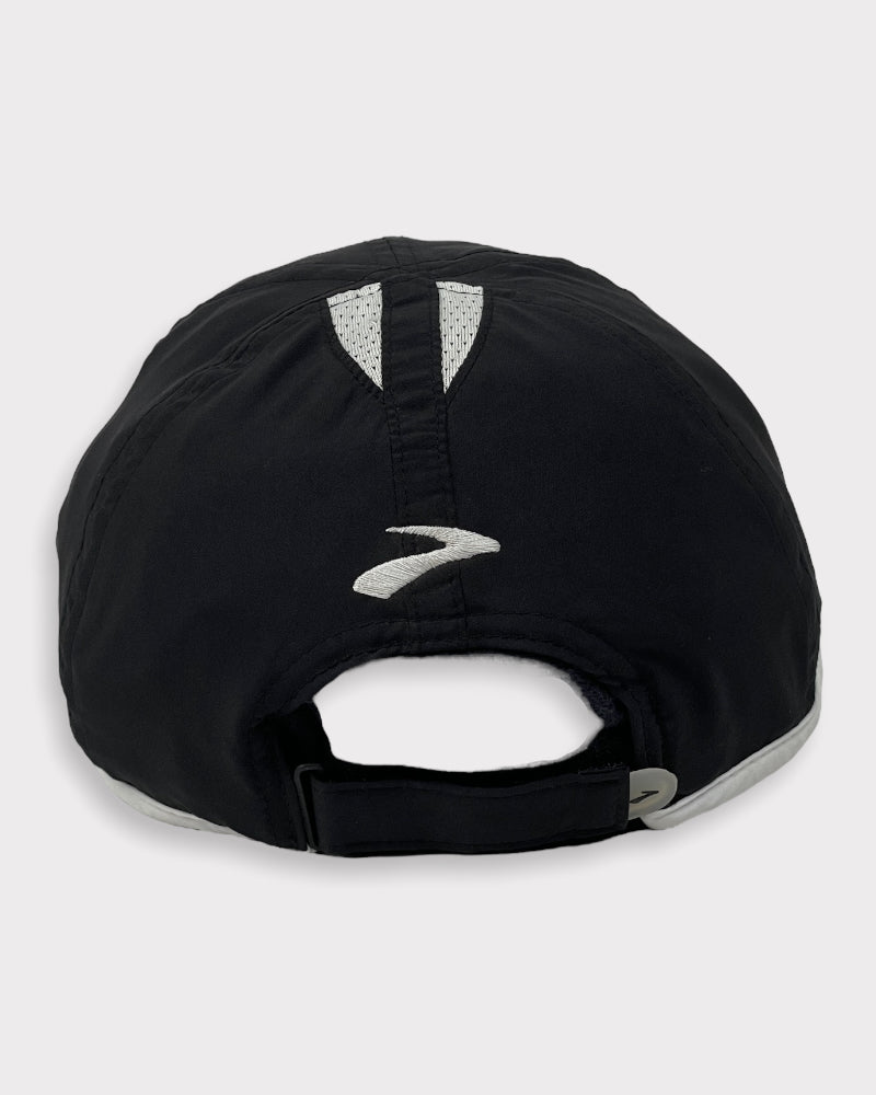 Brooks Black Running Cap (Adjustable)