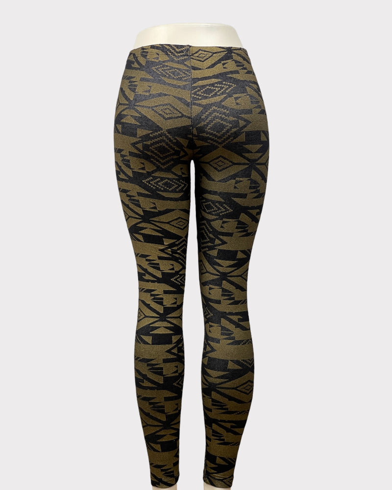 Xhilaration Printed Leggings (S)