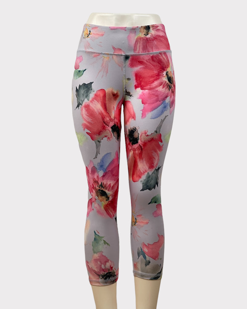 Jockey Floral Print Leggings (M)