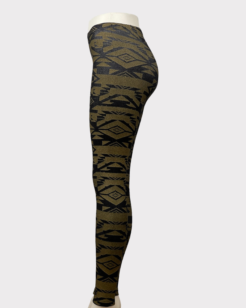 Xhilaration Printed Leggings (S)