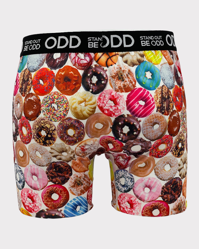 Odd Donut Print Boxer Brief (XL)