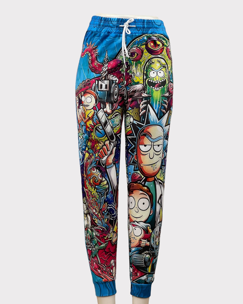 Rick N' Morty Active Sweatpants (S)