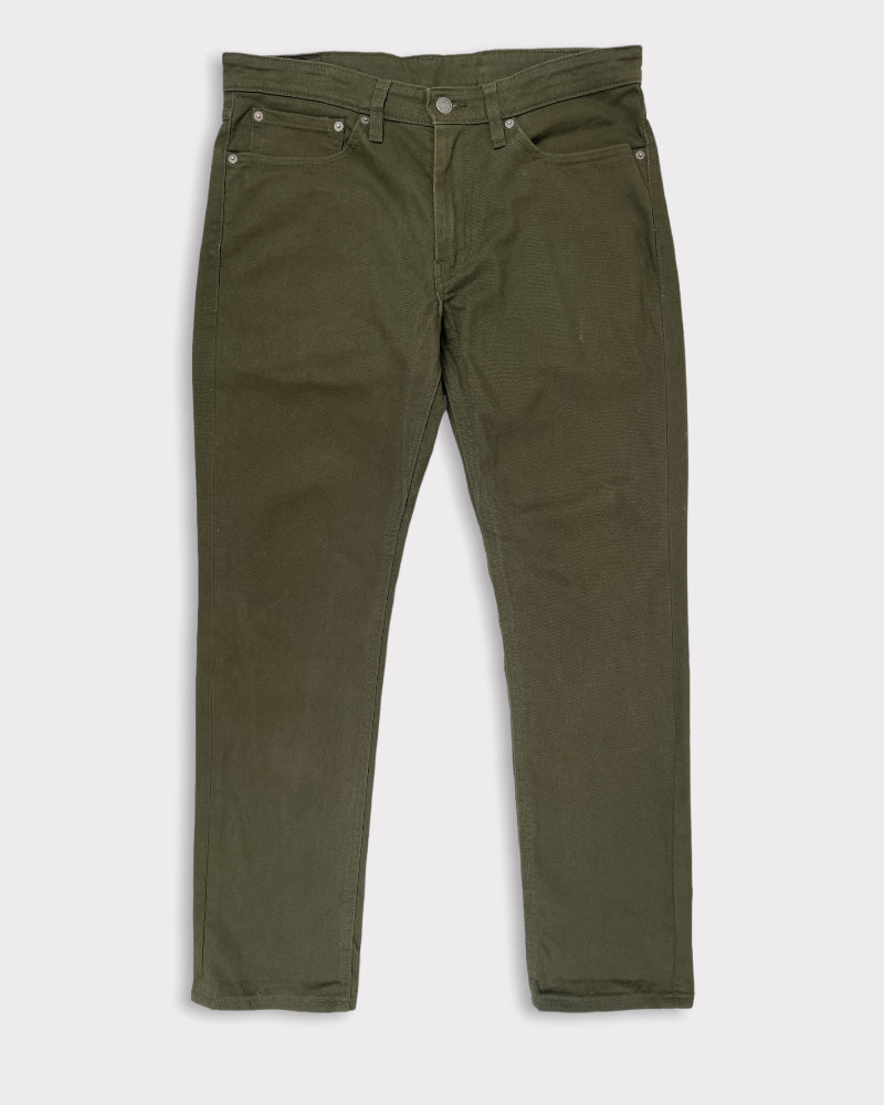 Levi’s Men’s 511 Dark Khaki Green Jeans (W34)