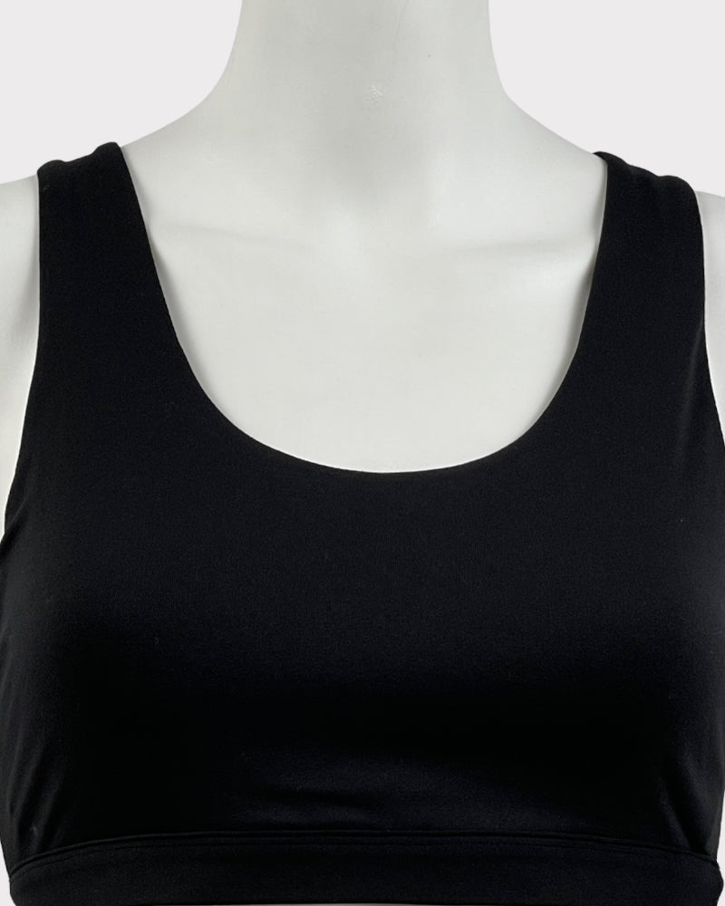 Fabletics Black Sports Bra (XS)